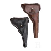 Tasche f&uuml;r lange Pistole 08 sowie Tasche zur Marinepistole P 04