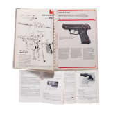 Heckler & Koch, Konvolut aus Bedienungsanleitungen, Werksfoto und Unterlagen zur P9 S