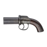 Perkussions-B&uuml;ndelrevolver, Gro&szlig;britannien, circa 1860