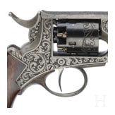 Perkussions-Versuchsrevolver Stahl, Hassfurt, um 1865