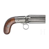 B&uuml;ndelrevolver Mariette, um 1840