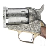 Zwei Perkussionsrevolver im Kasten