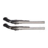 Ein Paar Perkussions-Scheibenpistolen, Kavanagh, Dublin, um 1840