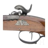 Perkussionspistole mit Z&uuml;ndpillensystem, Christoph Funk in Suhl, um 1840