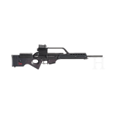 Selbstladeb&uuml;chse Heckler & Koch, SL8, mit Zieloptik und Reflexvisier, im Koffer
