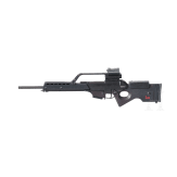 Selbstladeb&uuml;chse Heckler & Koch, SL8, mit Zieloptik und Reflexvisier, im Koffer
