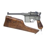 Mauser, Mod. C96/16, mit Anschlagkasten
