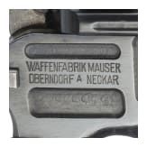 Mauser, Mod. C96/16, mit Anschlagkasten
