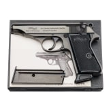 Halbautom. Pistole, Walther Ulm, Mod. PP, Kal. .22l.r.