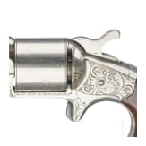 Moore's Front Loading Revolver, vernickelt