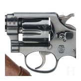 Smith & Wesson, Mod. Hand Ejector, im Holster