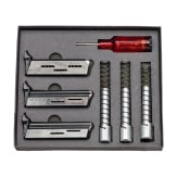 Drei Austauschl&auml;ufe f&uuml;r Heckler & Koch HK 4, im Karton