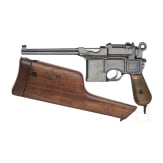 Mauser C 96 "Early Transitional Large Ring Hammer" mit nummerngleichem Kasten