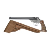 Smith & Wesson Mod. Single-Shot Pistol, im Holster