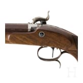 A percussion pistol by Hege, Siber a Lausanne, Ulm, 1973