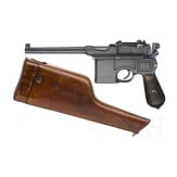 Mauser, Mod. C96, mit Anschlagkasten