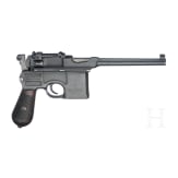 Mauser, Mod. C96, mit Anschlagkasten