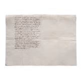Sammlung Originalmanuskripte des Malteserordens, dabei Briefe des Ritters Alexandre de Gueidan, 16. - 19. Jhdt.