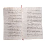 Sammlung Originalmanuskripte des Malteserordens, dabei Briefe des Ritters Alexandre de Gueidan, 16. - 19. Jhdt.
