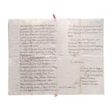 Sammlung Originalmanuskripte des Malteserordens, dabei Briefe des Ritters Alexandre de Gueidan, 16. - 19. Jhdt.