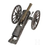 Modell eines Feldgesch&uuml;tzes, wohl Preu&szlig;en, um 1830/40