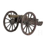Modell eines Feldgesch&uuml;tzes, wohl Preu&szlig;en, um 1830/40