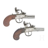 Ein Paar Steinschlossterzerole, um 1780