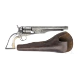Colt, Mod. 1860 Army, im Holster