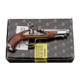 Steinschlosspistole Pedersoli An IX de Gendarmerie mit Box und CD