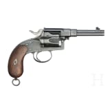 Reichsrevolver, Mod. 1883, Erfurt, mit Tasche