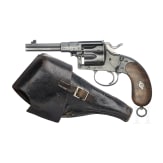 Reichsrevolver, Mod. 1883, Erfurt, mit Tasche