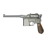 Mauser, Mod. C96/16, mit Anschlagkasten