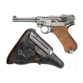 Pistole 08, Mauser, Code "byf - 42", in Tasche