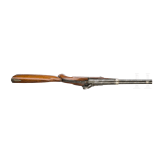 A Schleswig percussion mounted police pistol M 1851 with butt, A. Francotte in Li&egrave;ge