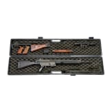 A self-loading rifle Schwaben Arms SAR 97 upgraded with SG1 sniper-rifle scope and stock parts
