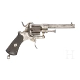A French pinfire revolver, ca. 1860