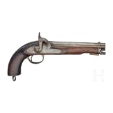 An English percussion Sea Service pistol, circa 1850