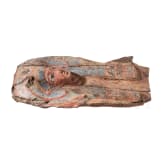 A sarcophagus fragment made of painted wood, Third Intermediate Period, 1st quarter of the 1st millennium B.C.