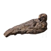 An ancient Egyptian falcon mummy, Late Period, mid-1st century B.C.