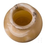An Egypt alabaster vase, Middle Kingdom, ca. 2000 BC