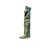 Faience amulet of Sekhmet, Late Period, middle third of the 1st millennium B.C.
