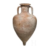 A broad Graeco-Italic amphora, 3rd - 2nd century B.C.