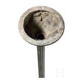 A Roman bronze candelabrum with silver inlays, 2nd half of the 1st century A.D.