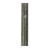A Roman bronze candelabrum with silver inlays, 2nd half of the 1st century A.D.