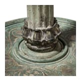 A Roman bronze candelabrum with silver inlays, 2nd half of the 1st century A.D.