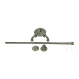 A Roman bronze candelabrum with silver inlays, 2nd half of the 1st century A.D.