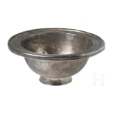 A Roman silver drinking bowl, 4th century