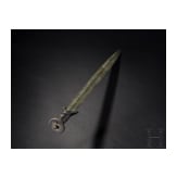 A fully-hilted sword from the Urnfield period, type "Schwaig", Hallstatt A1 stage, 12th century B.C.