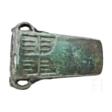 Decorated socket axe with two side lugs, Late Bronze Age of East Europe, 10th century B.C.