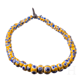 61 yellow-based eye beads, Celtic, 5th&ndash;4th century B.C.